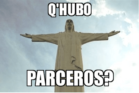 "Cristo Rey" that looks over Cali from the mountains.