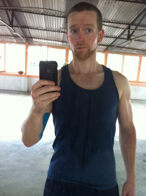 Just back form the gym and ready to start my day of gluttony