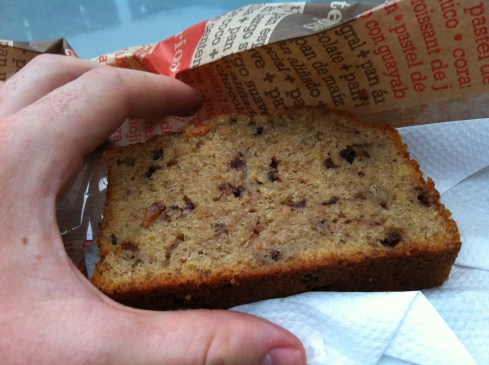 I really love good banana bread. This was far from the best I've ever had.
