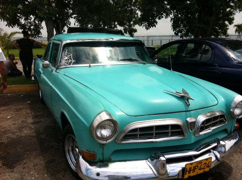 The car that was waiting for me at the airport. I knew this was going to be a good vacation!