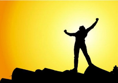 Success comes when you scream louder than the defeatist voices.