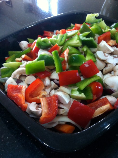 On a related note, red and green are the colours of my village's Gaelic Football team. Nice!