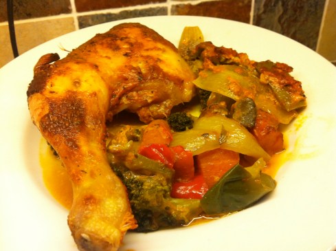 Cave-Chicken Casserole: I love me some cave-chicken!