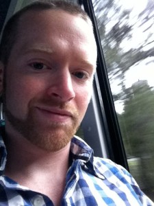 Faking composure on the bus to NYC