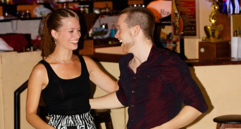 Letting your partner know you're having fun is one of the best things you can do as a lead.